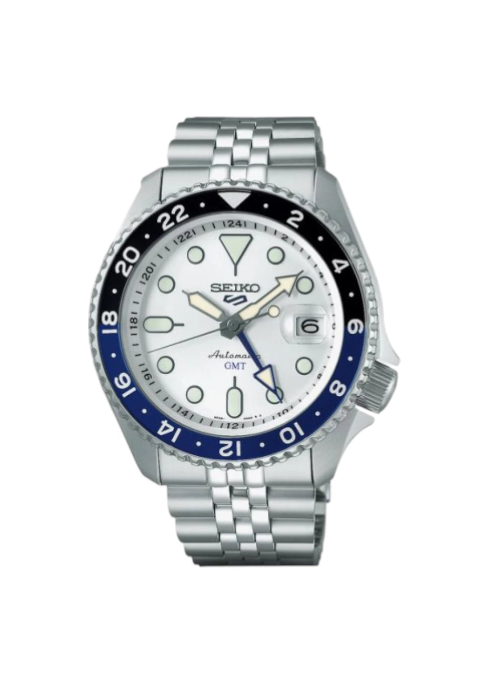 SEIKO 5 SSK033K1 Sports SKX Series GMT Blue & Black Watch
