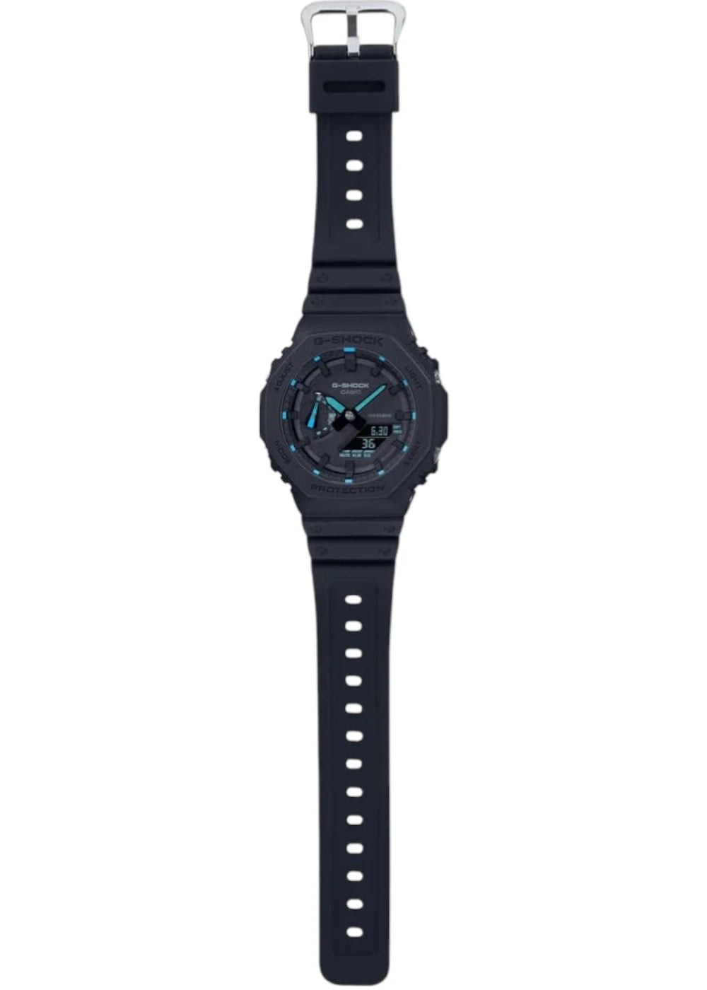 Casio G-Shock Watch - GA-2100-1A2DR Black Dial, Black Band