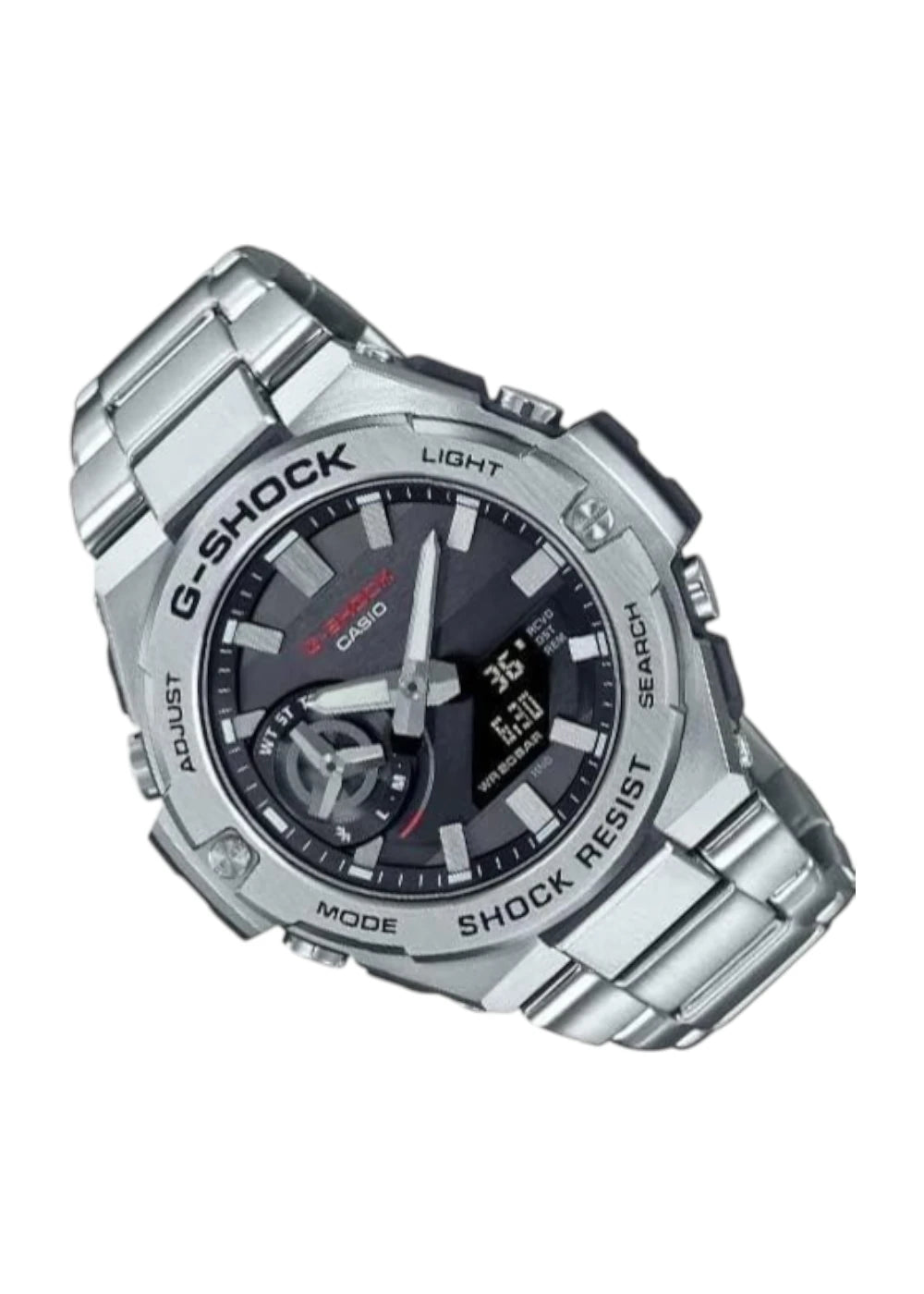 CASIO G-SHOCK Men's Stainless Steel Analog-Digital Watch GST-B500D-1ADR