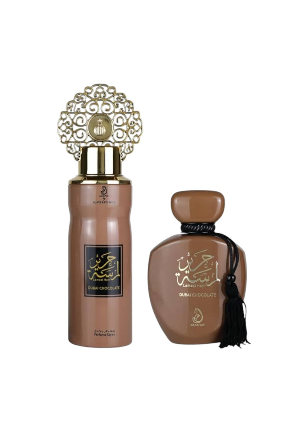 ARABIYAT LAMSAT HARIR DUBAI CHOCOLATE 100ML+200 ML DEO