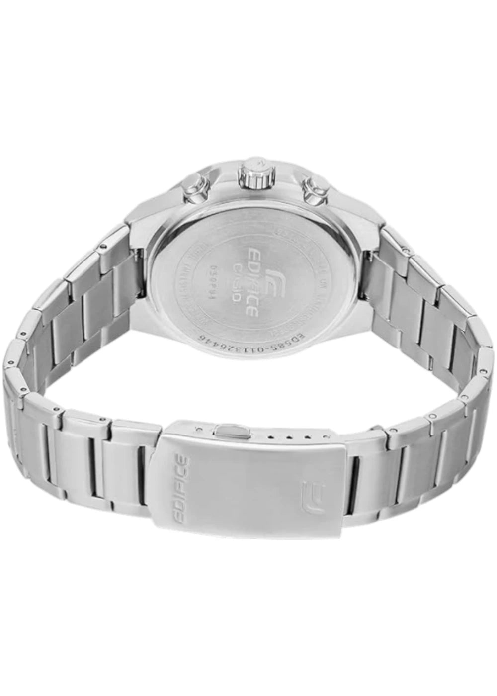 Casio Edifice EFV-640D-5AVUDF Brown Analog Dial Silver Stainless Steel Band Men's Watch