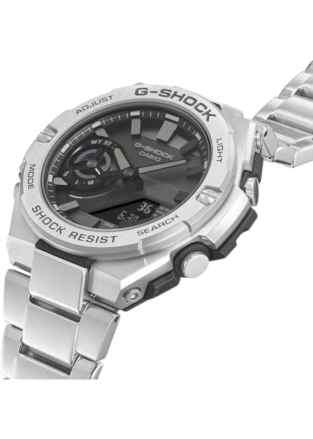 CASIO G-SHOCK Men's Stainless Steel Analog-Digital Watch GST-B500D-1A1DR