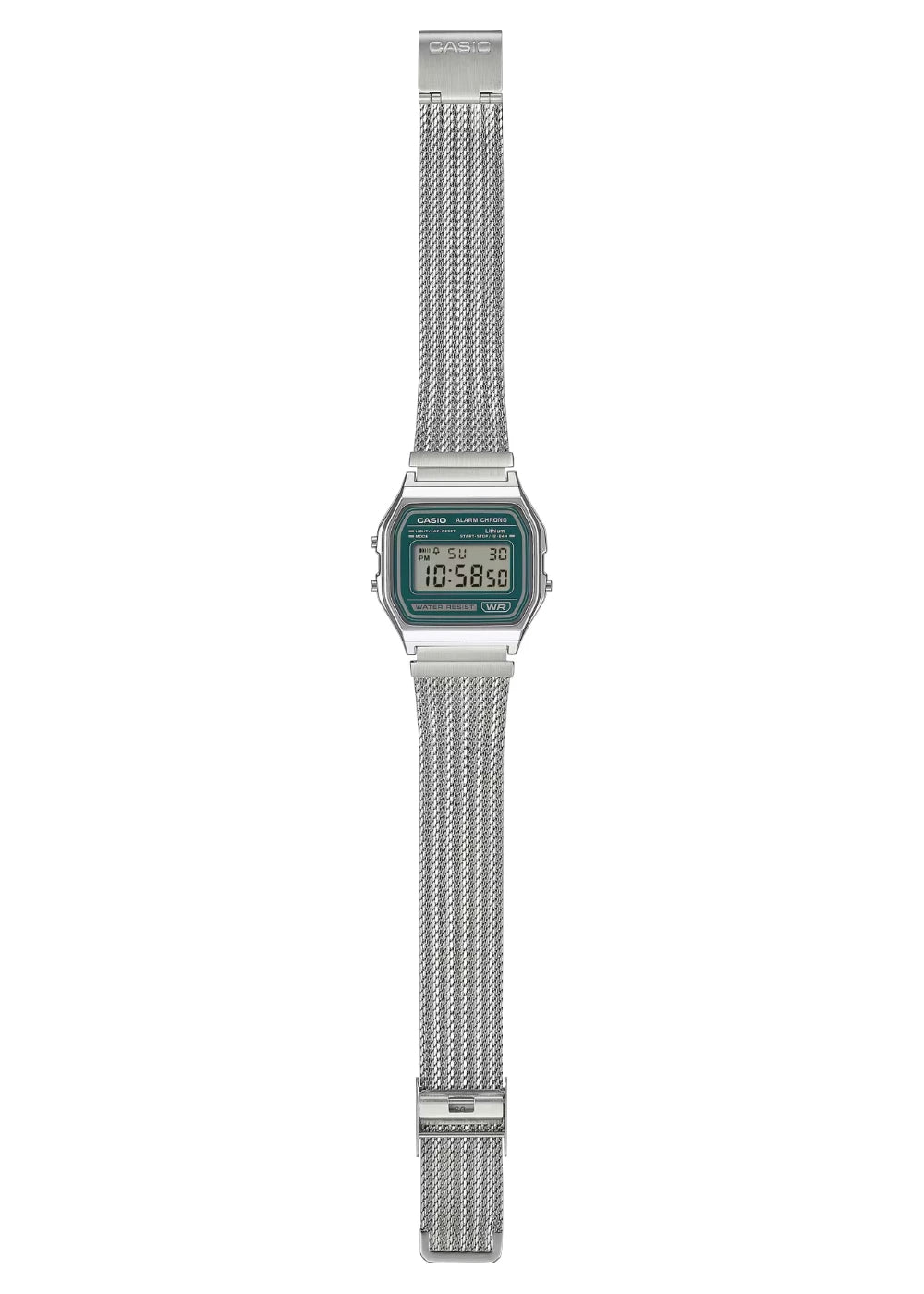 Casio Vintage A158WEM-3DF Digital Dark Green Watch Unisex