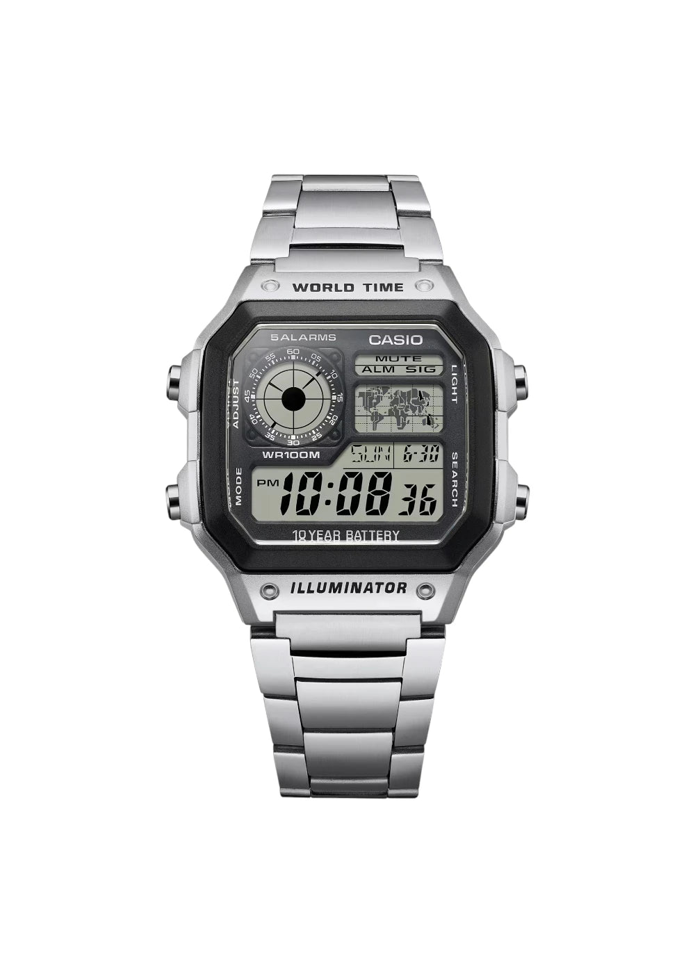 CASIO Digital Men Watch AE-1200WHD-1AVDF