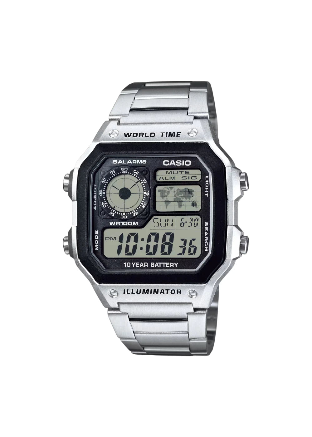 CASIO Digital Men Watch AE-1200WHD-1AVDF