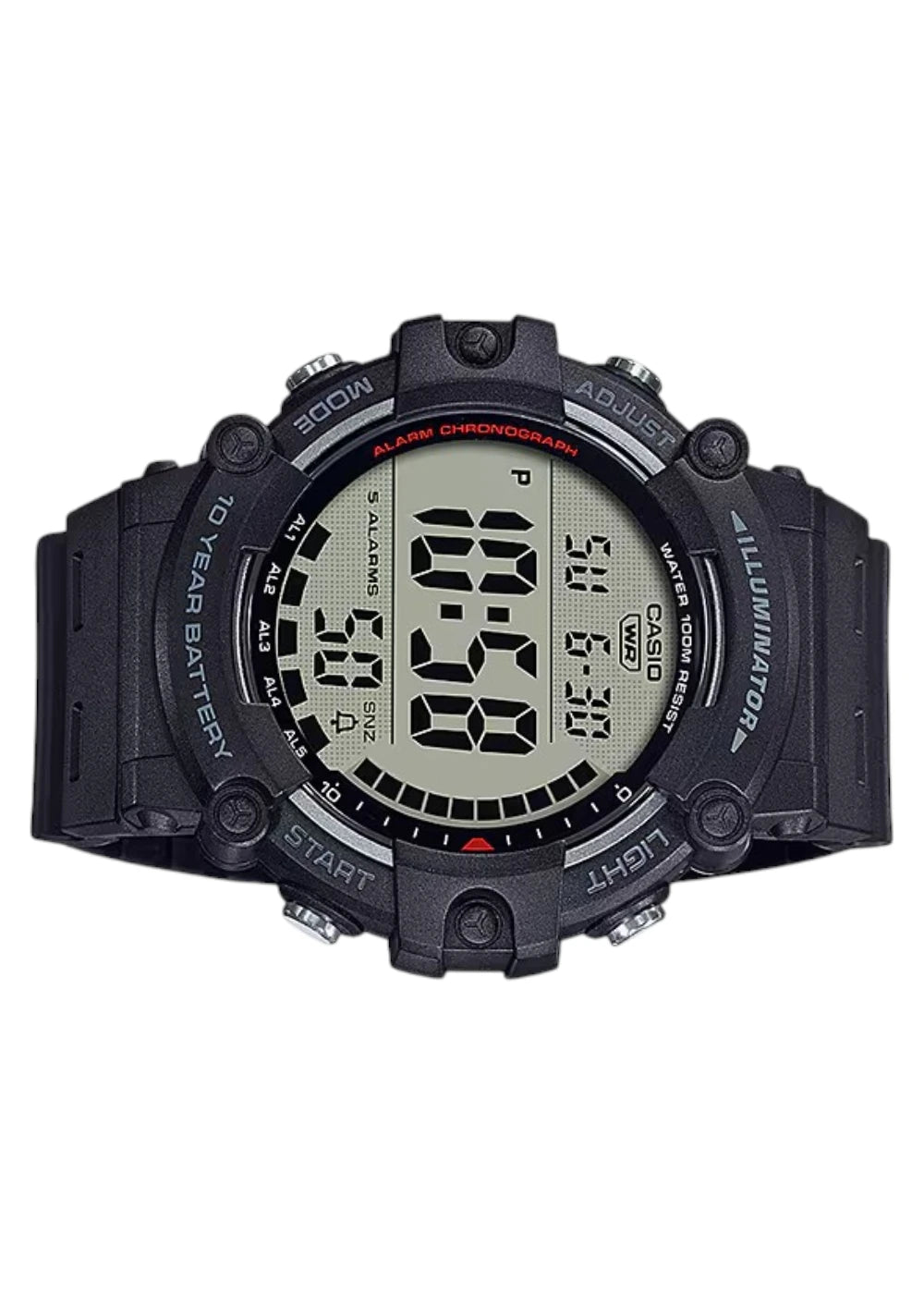 Casio Youth Series Digital Black Dial Men AE-1500WH-1AVDF