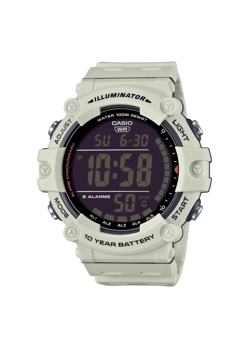 CASIO DIGITAL MENS WATCH AE-1500WH-8B2VDF