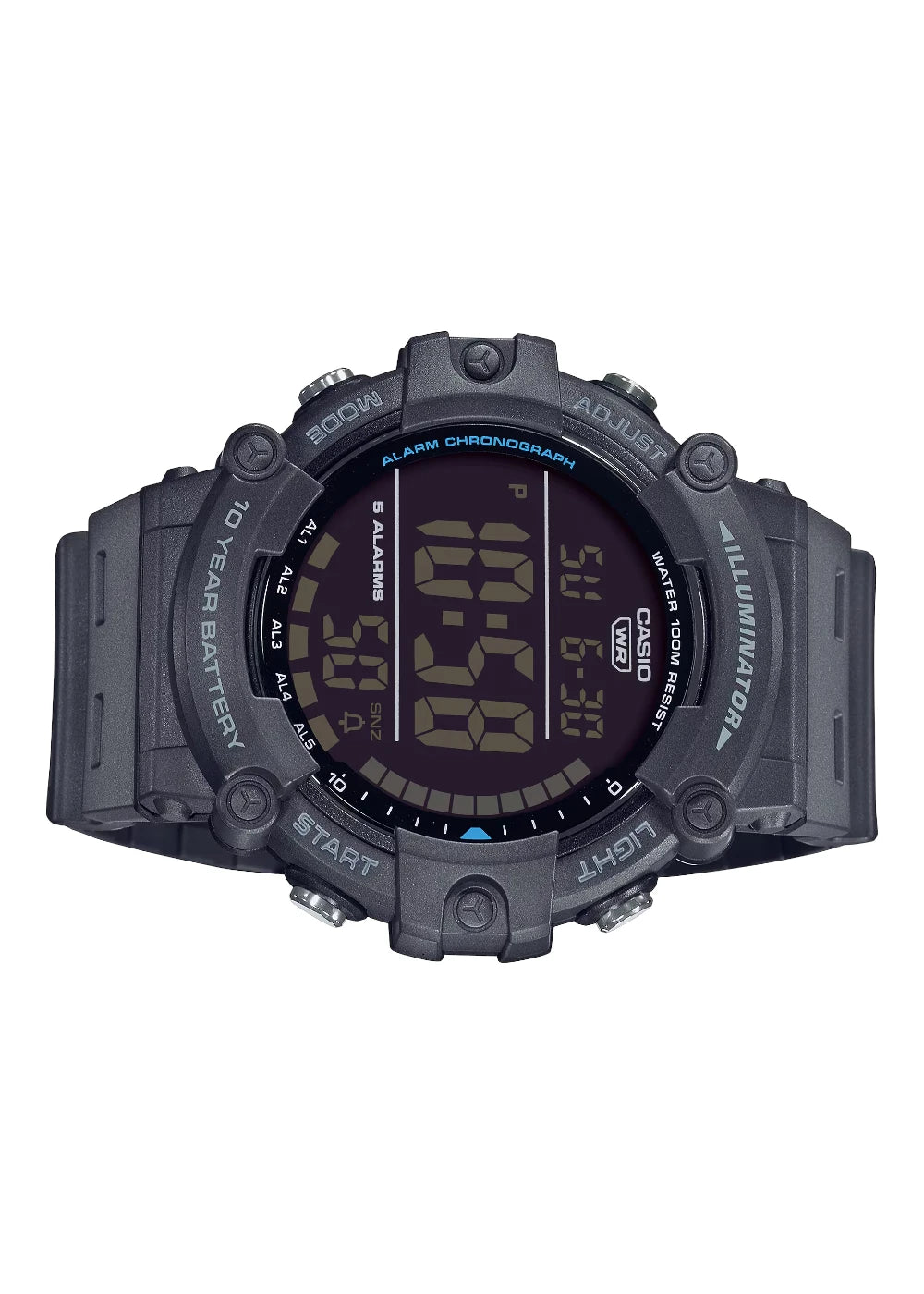 Casio Youth Series Digital Black Dial Men AE-1500WH-8BVDF