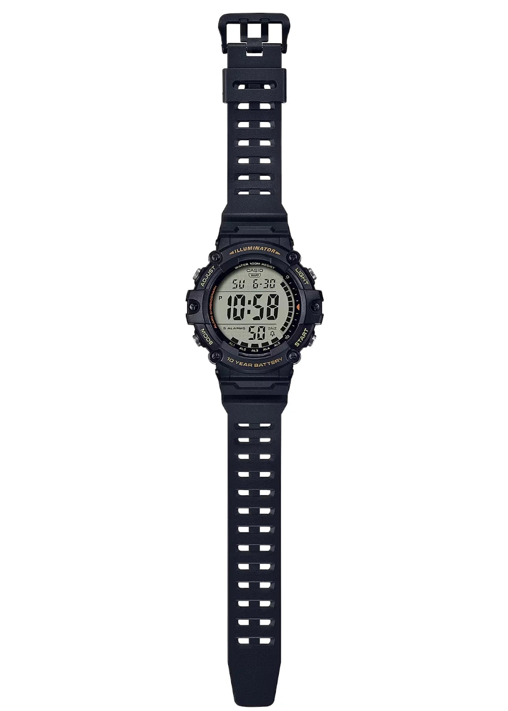 CASIO Men's Digital Grey Dial Watch - AE-1500WHX-1AVDF