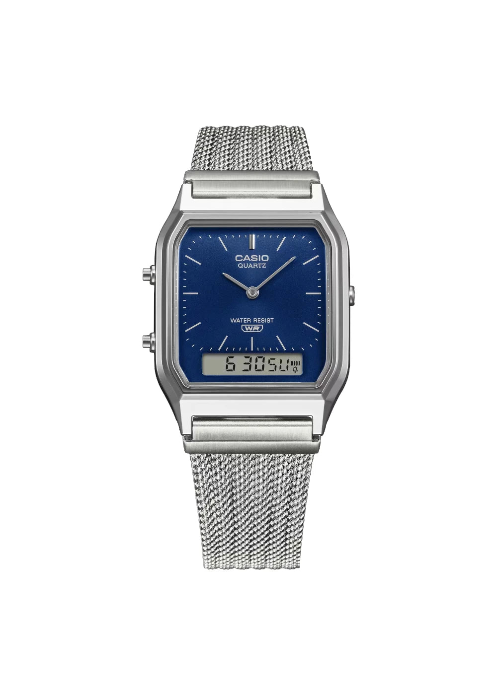 Casio Vintage AQ-230EM-2ADF Analog-Digital Blue Watch Unisex