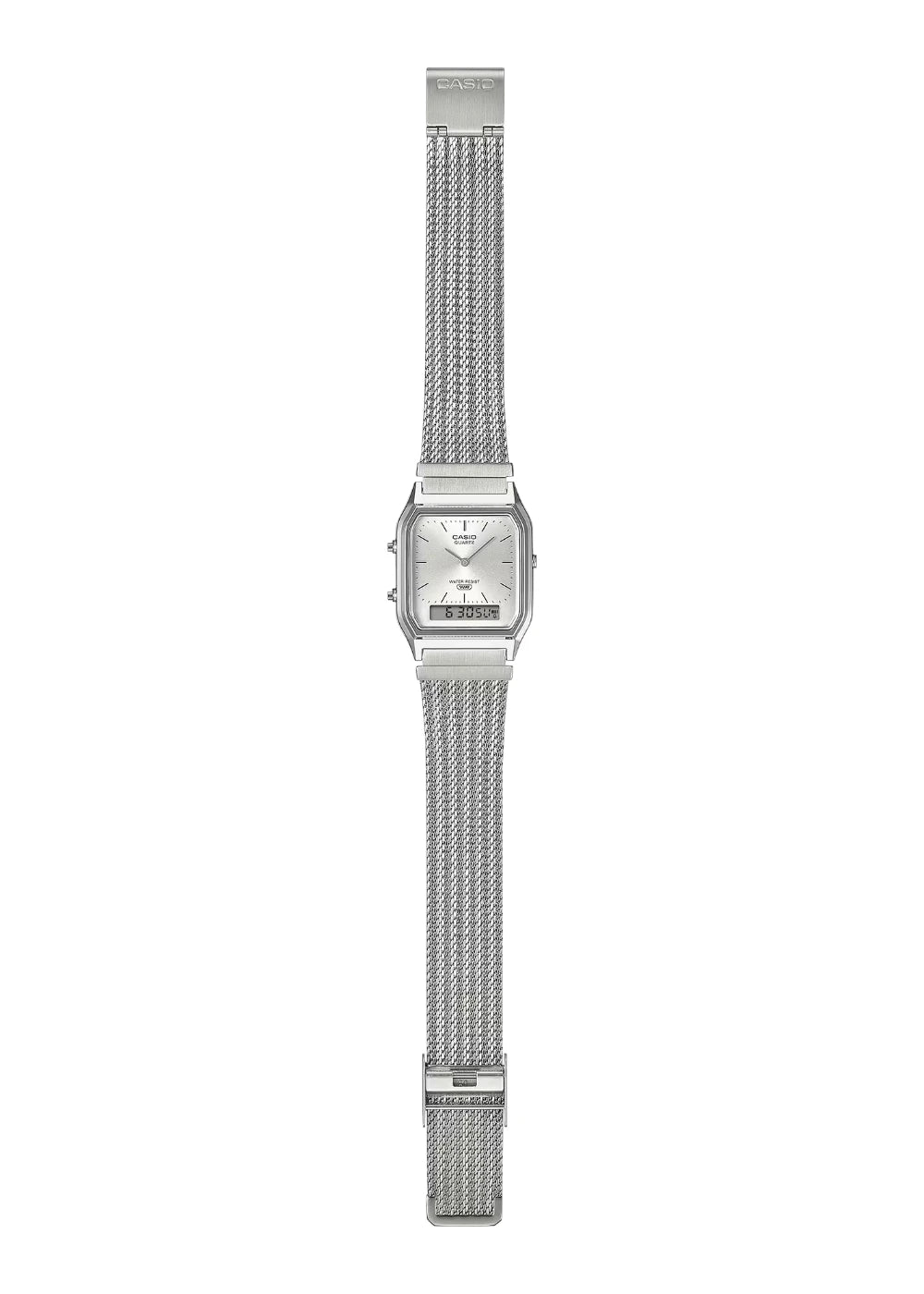 Casio Vintage AQ-230EM-7ADF Analog-Digital White Watch Unisex