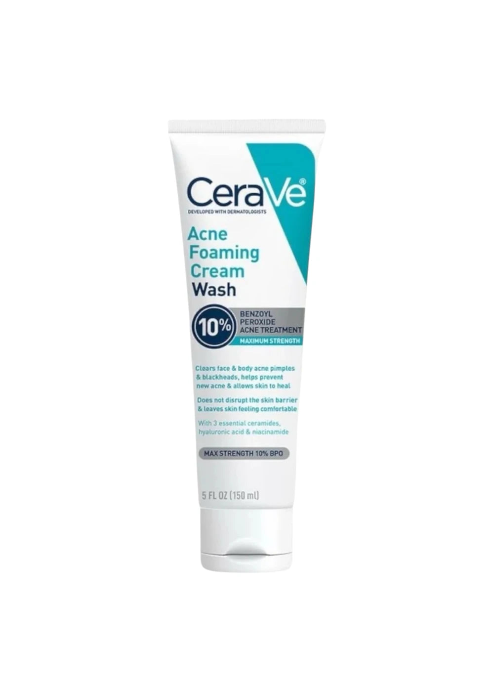 CeraVe Acne Foaming Cream Wash 10% BP 150ml