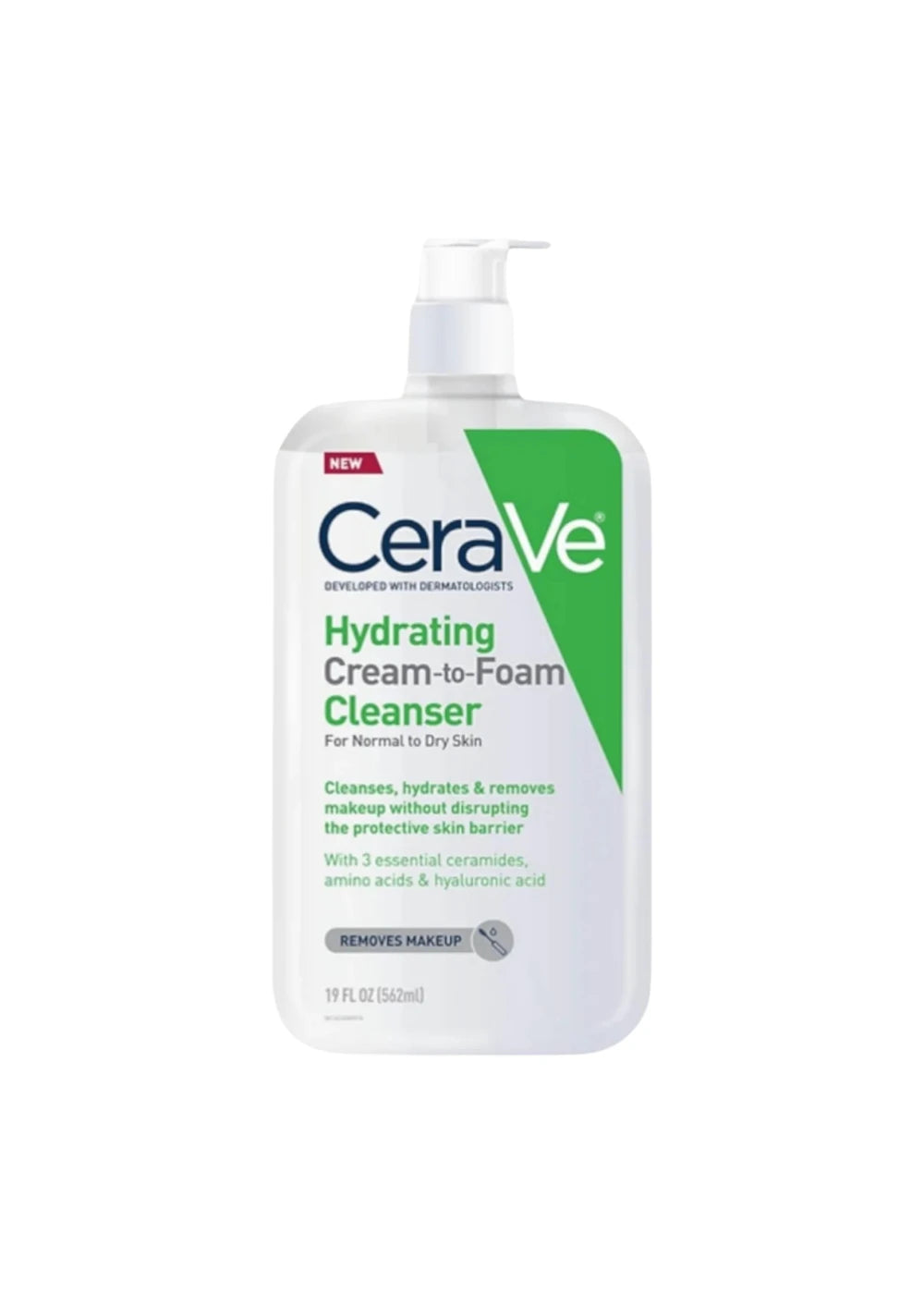 CeraVe Hydrating Cream-to-Foam Cleanser