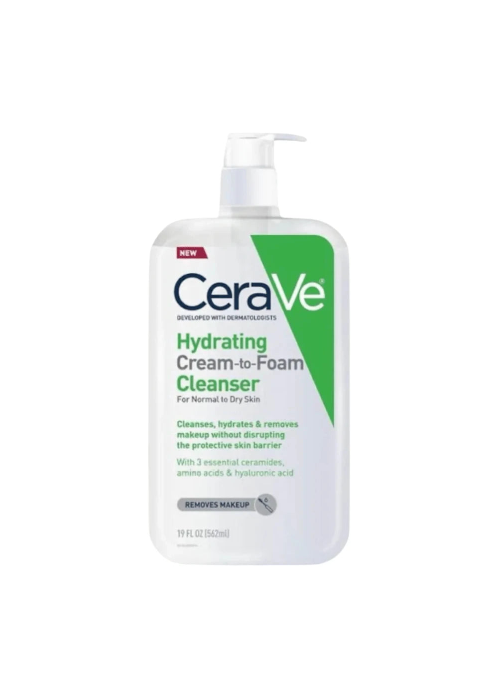 CeraVe Hydrating Cream-to-Foam Cleanser