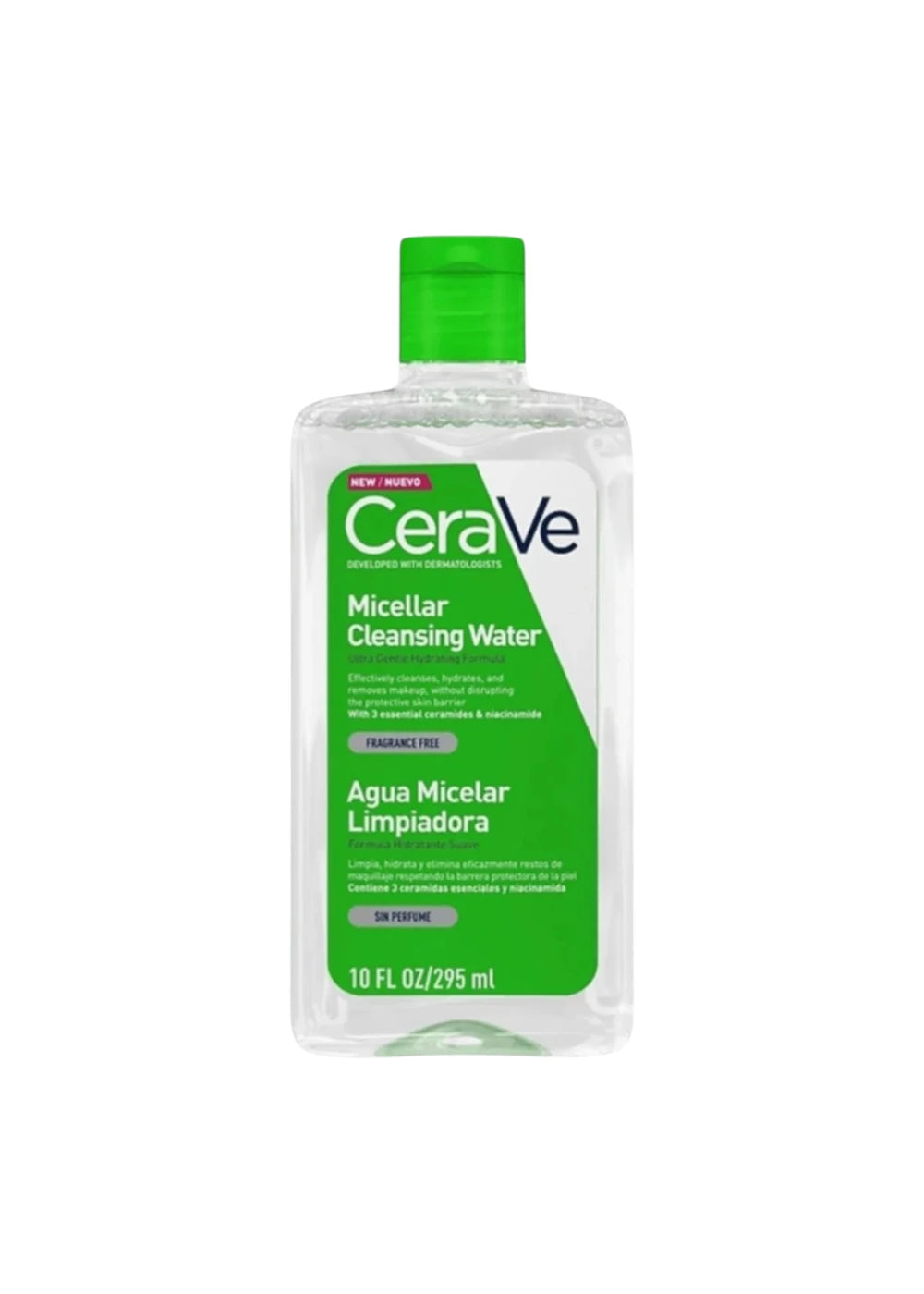 CeraVe Hydrating Micellar Water Ultra Gentle Cleanser - UK Version 295ml