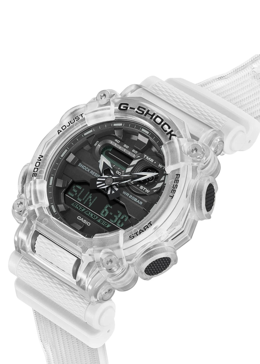 CASIO G-SHOCK Men's Resin Analog-Digital Watch GA-900SKL-7ADR