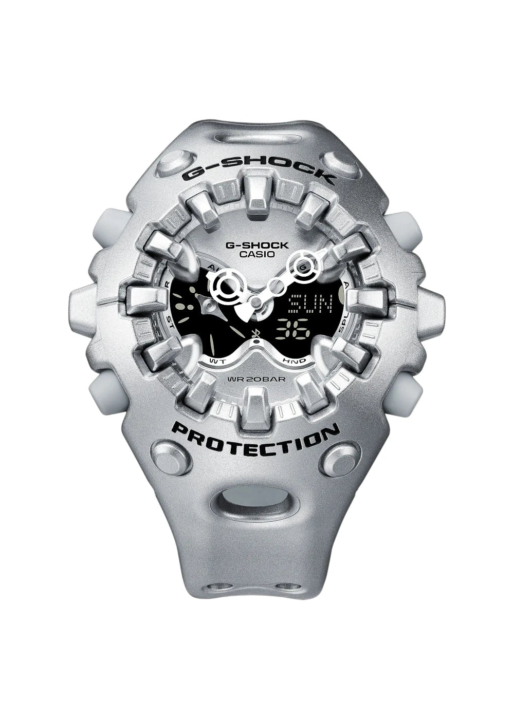 Casio G-Shock GA-V01A-8ADR Analog-Digital Silver Dial Men