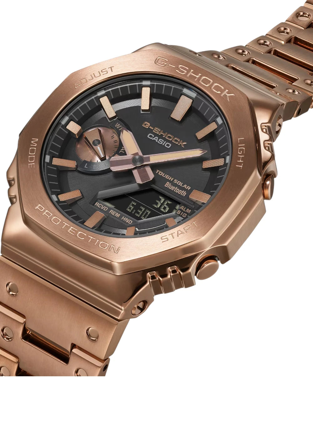 Casio G-Shock Men's Analog Digital Tough Solar Watch GM-B2100GD-5ADR