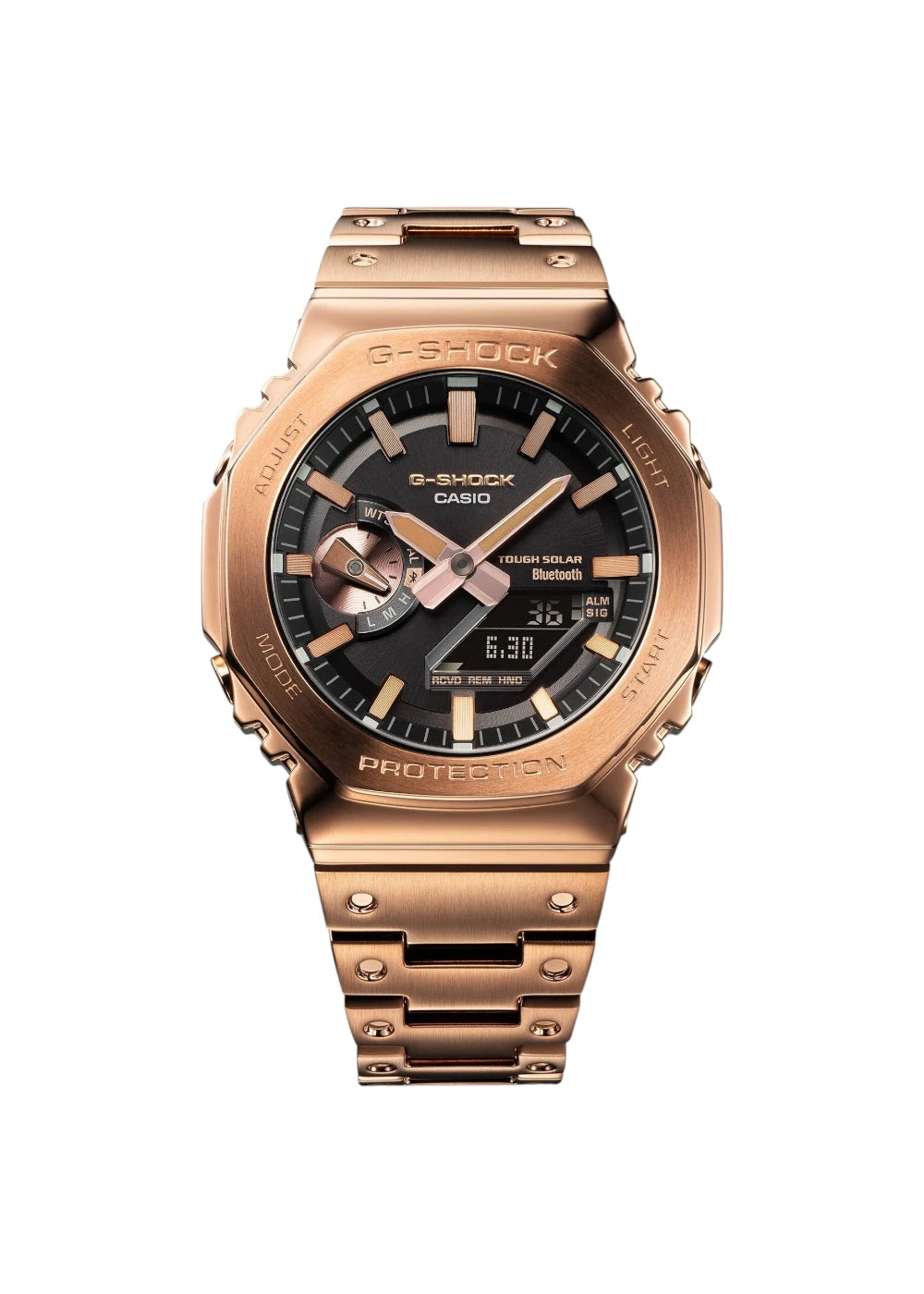 Casio G-Shock Men's Analog Digital Tough Solar Watch GM-B2100GD-5ADR