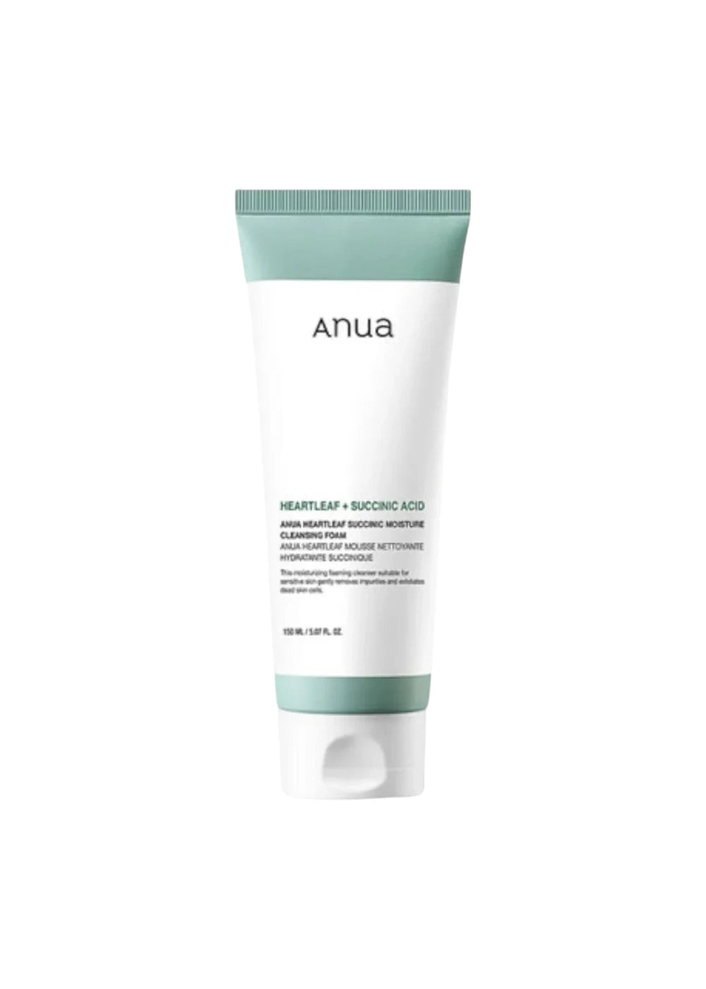 Anua Heartleaf Succinic Moisture Cleansing Foam 150ml