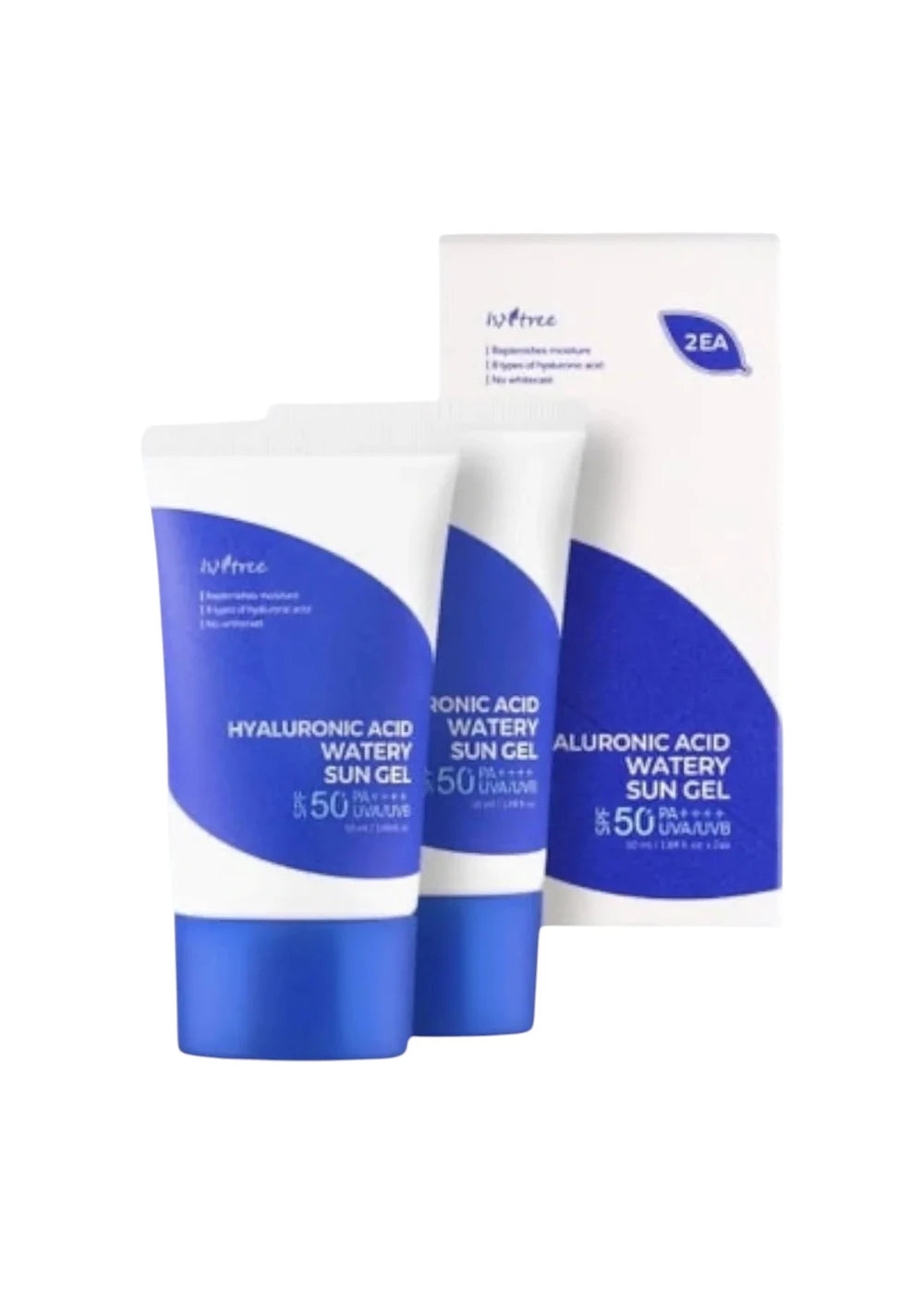 Isntree Hyaluronic Acid Watery Sun Gel (Pack of 2) 50ml x 2ea