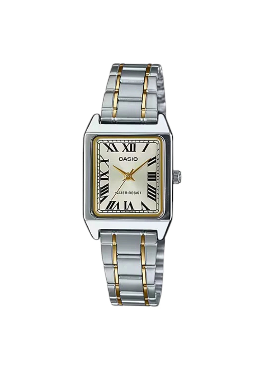 CASIO Women's Analog Beige Dial Watch - LTP-V007SG-9BUDF