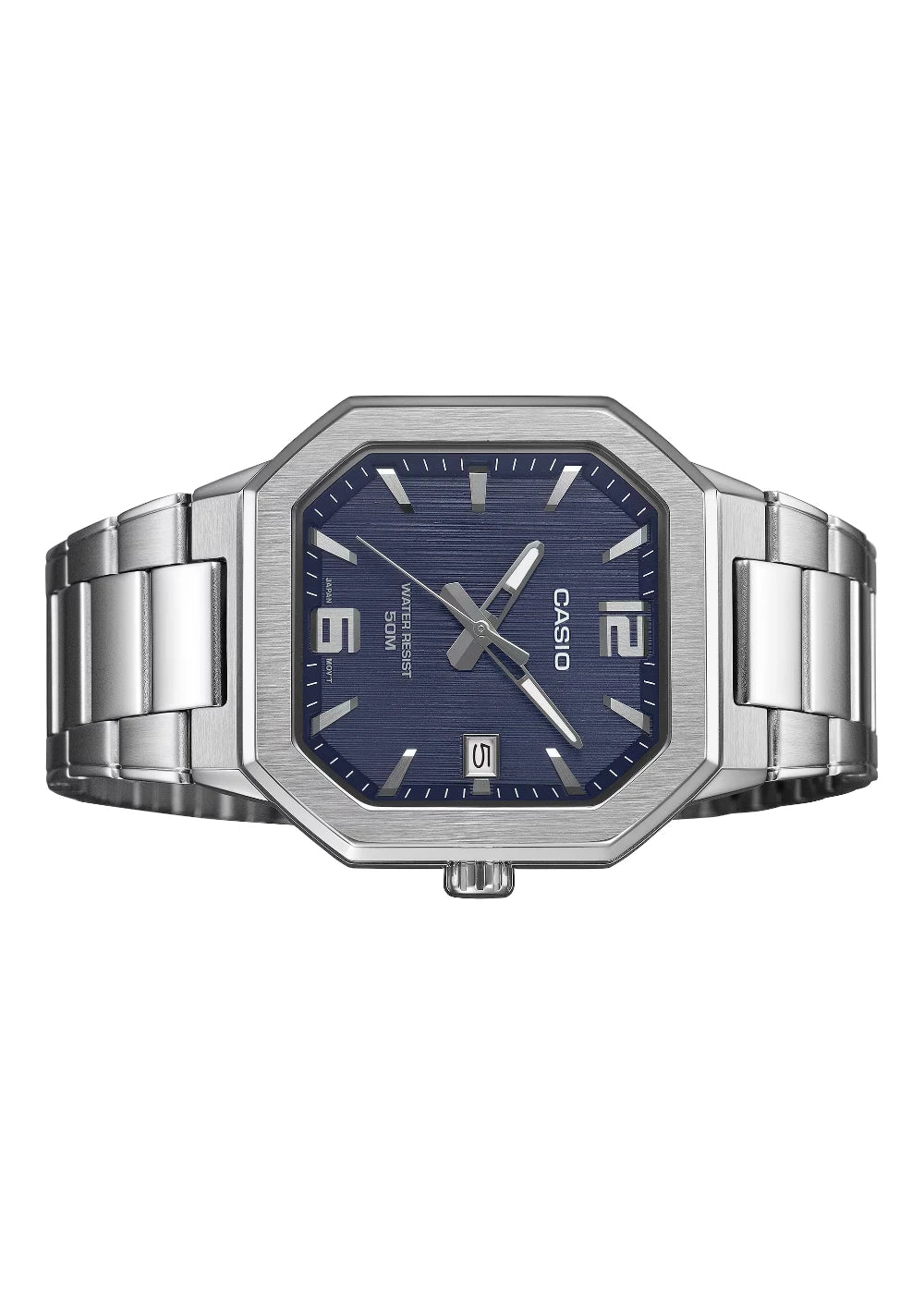 CASIO Men's Analog Black Dial Watch - MTP-B195D-2AVDF