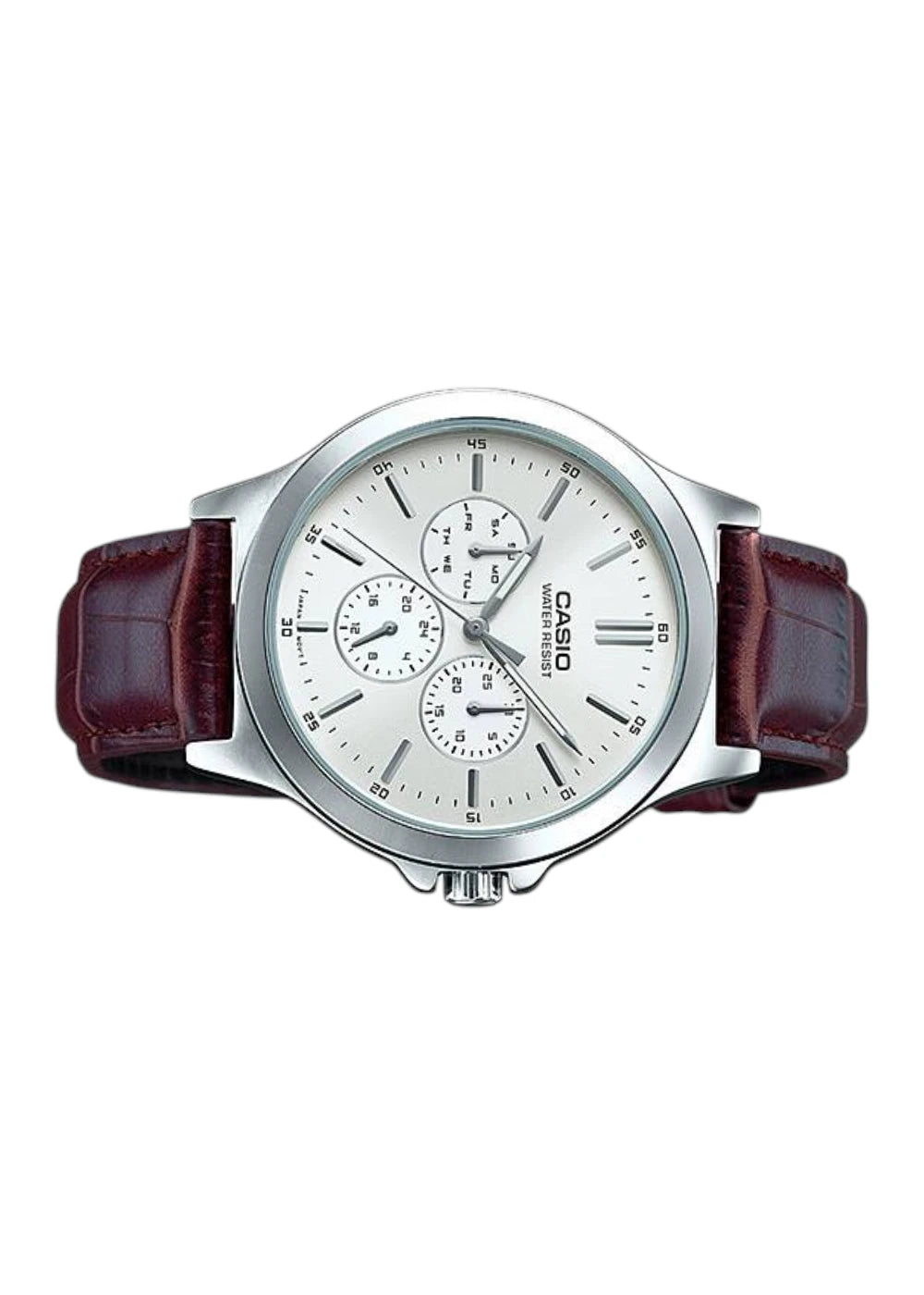 CASIO Men's Analog White Dial Watch - MTP-V300L-7AUDF