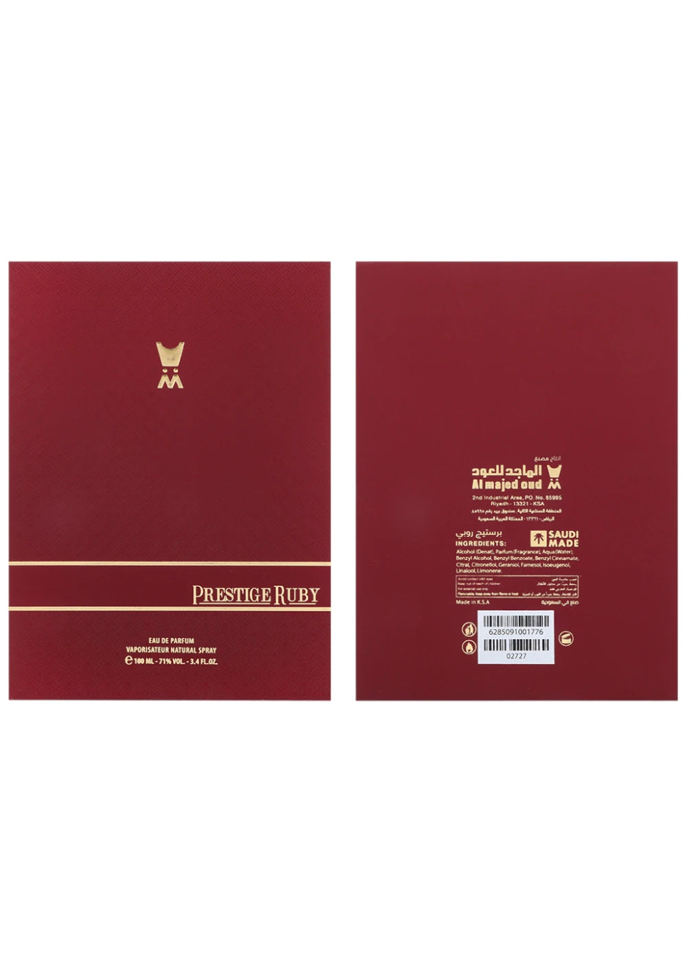 AL MAJED PRESTIGE RUBY EDP