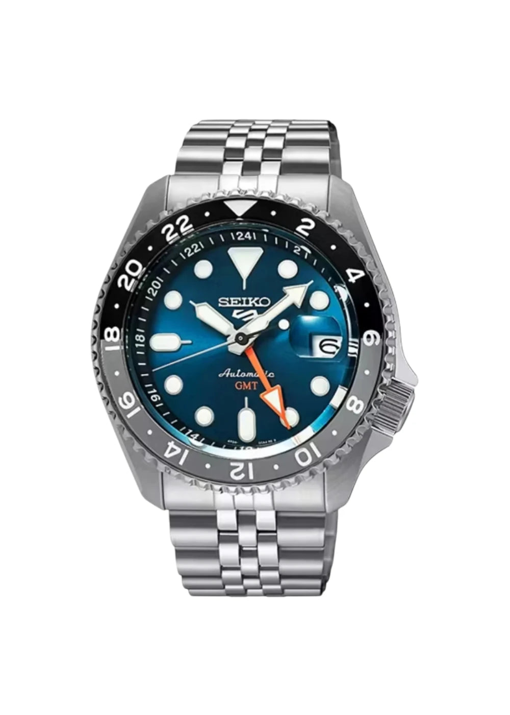 Seiko 5 Sports SSK045K1 Racer's Heritage "Velocity Blue" Car Special Edition Watch