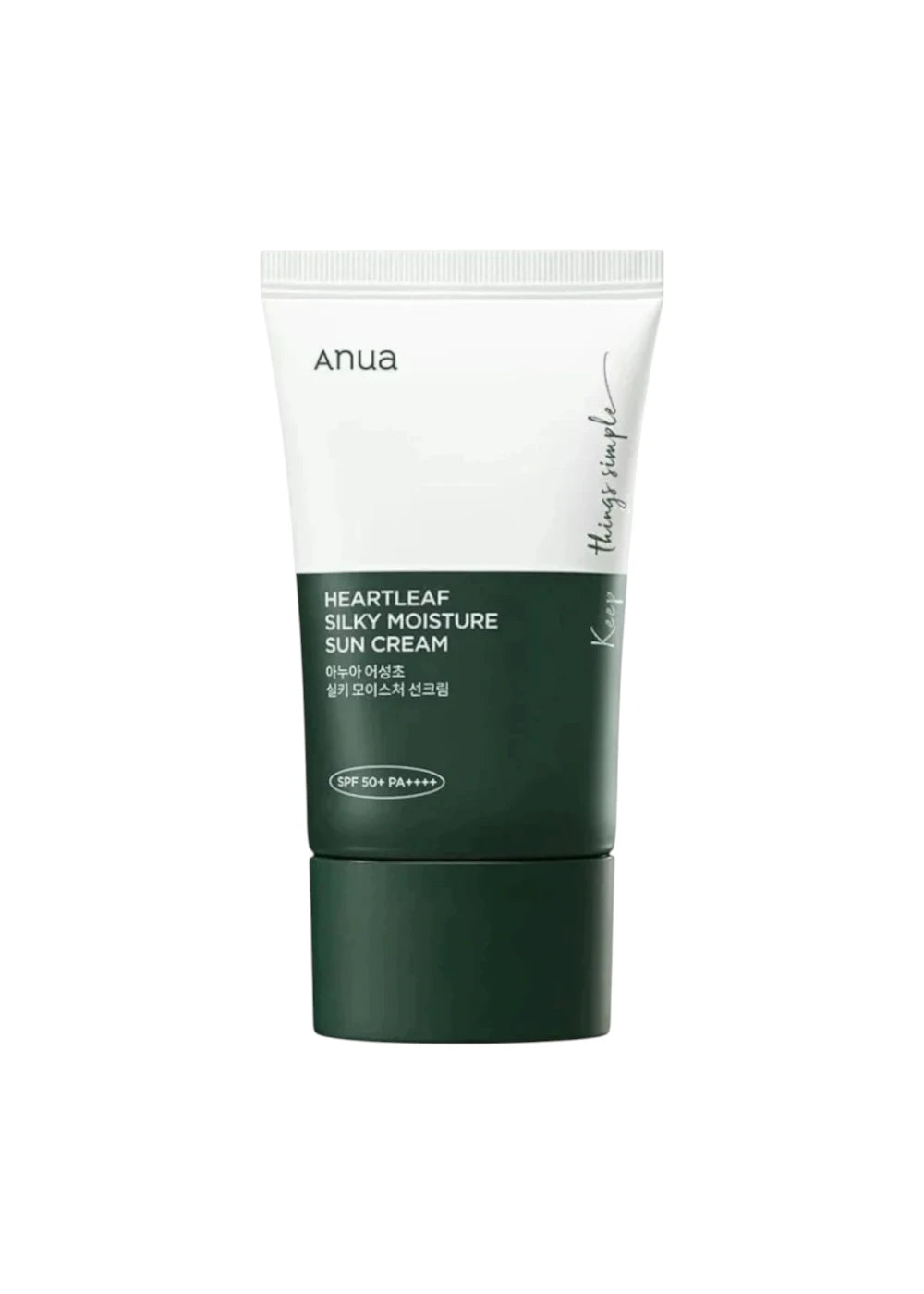 Anua Heartleaf Silky Moisture Sun Cream 50ml