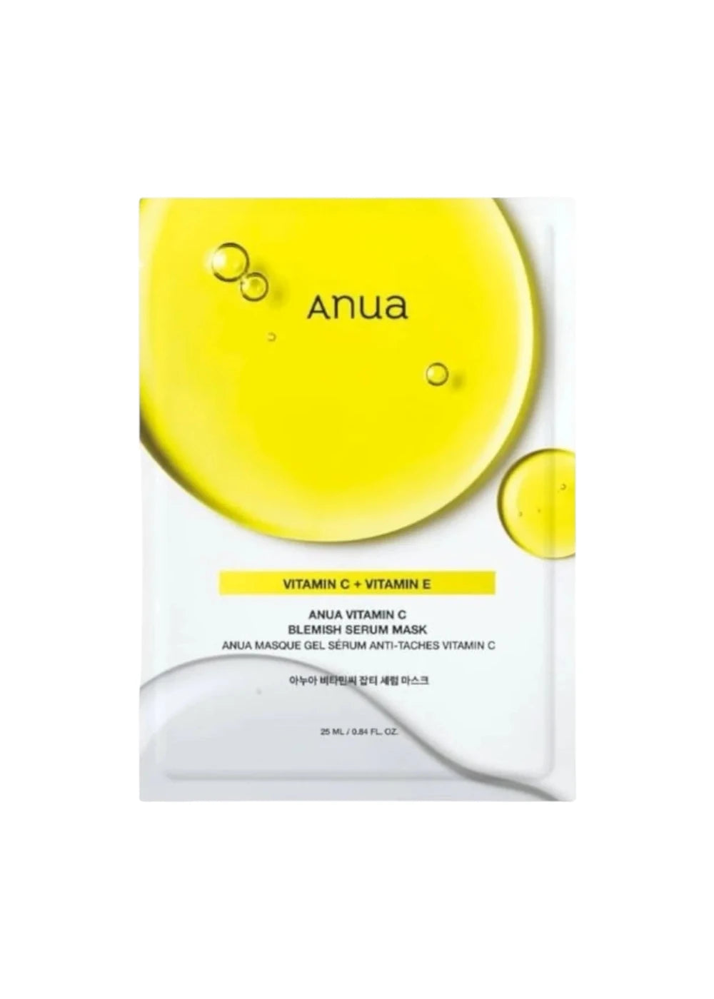 Anua Vitamin C Blemish Serum Mask (1 Sheet)