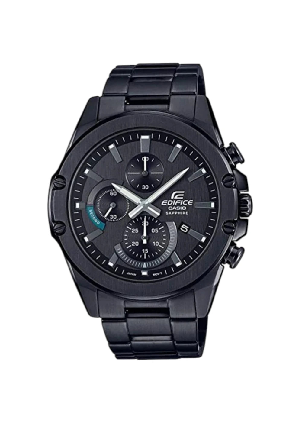 Casio Edifice EFR-S567DC-1AVUDF Analog Black Dial Men Watch Black Metal Strap