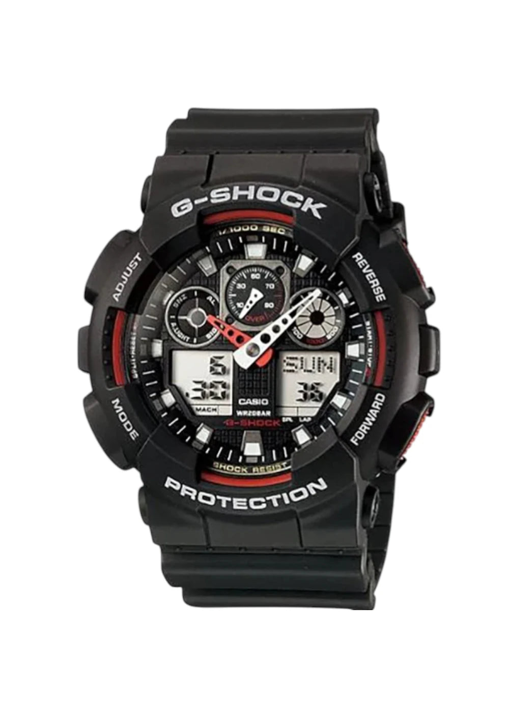 Casio G Shock Ga-100-1A4Dr Mens Analog And Digital Watch Black