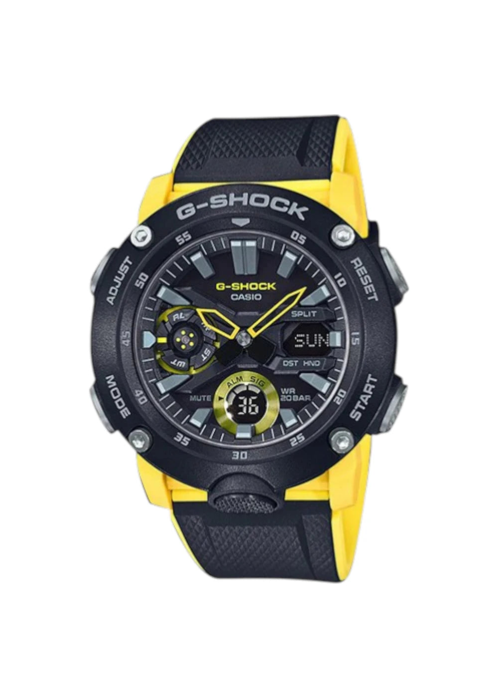 Casio G-Shock Men's Analog-Digital Quartz Watch GA-2000-1A9DR