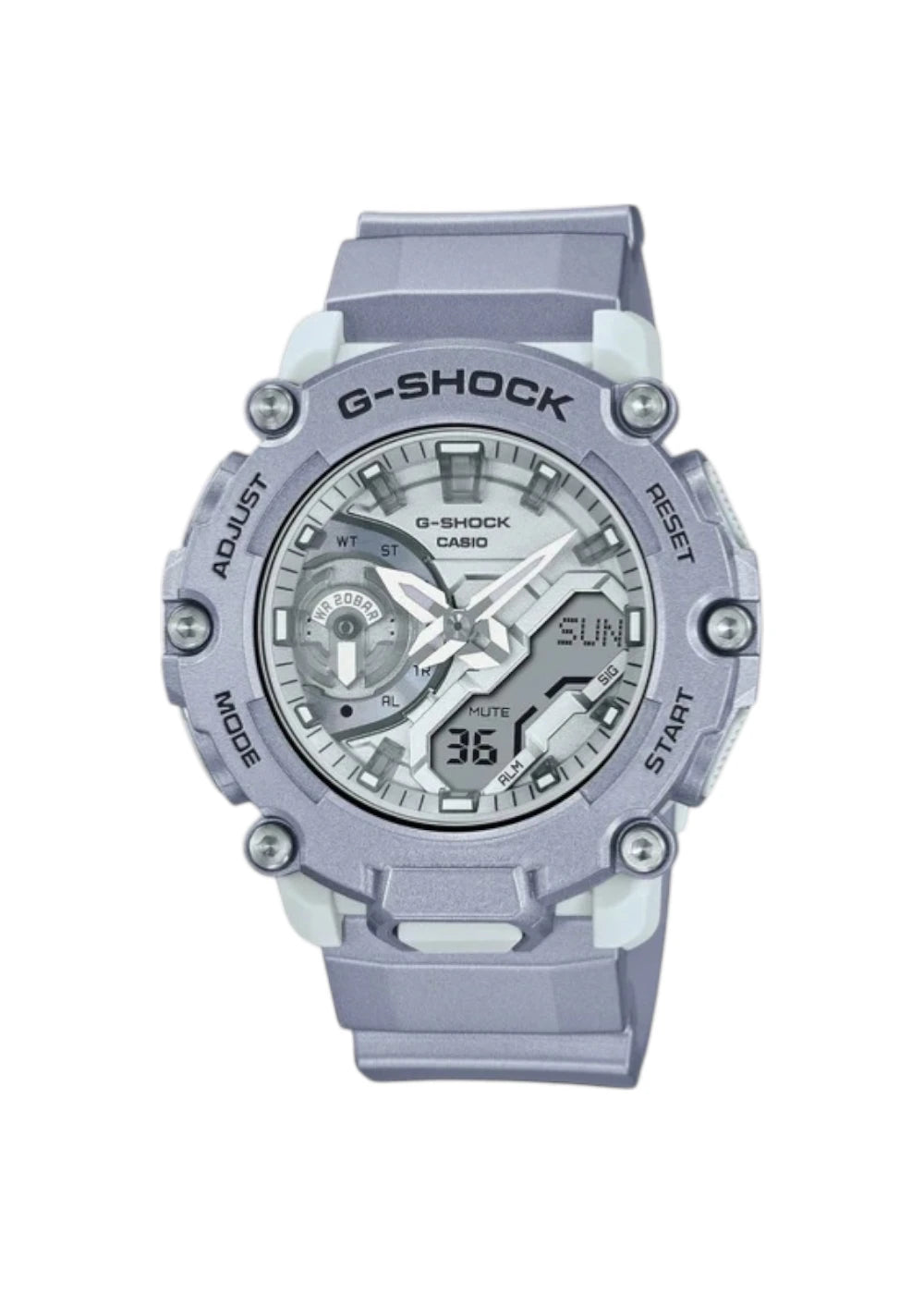 Casio Resin G-Shock Analog-Digital Grey Dial Men Ga-2200Ff-8Adr