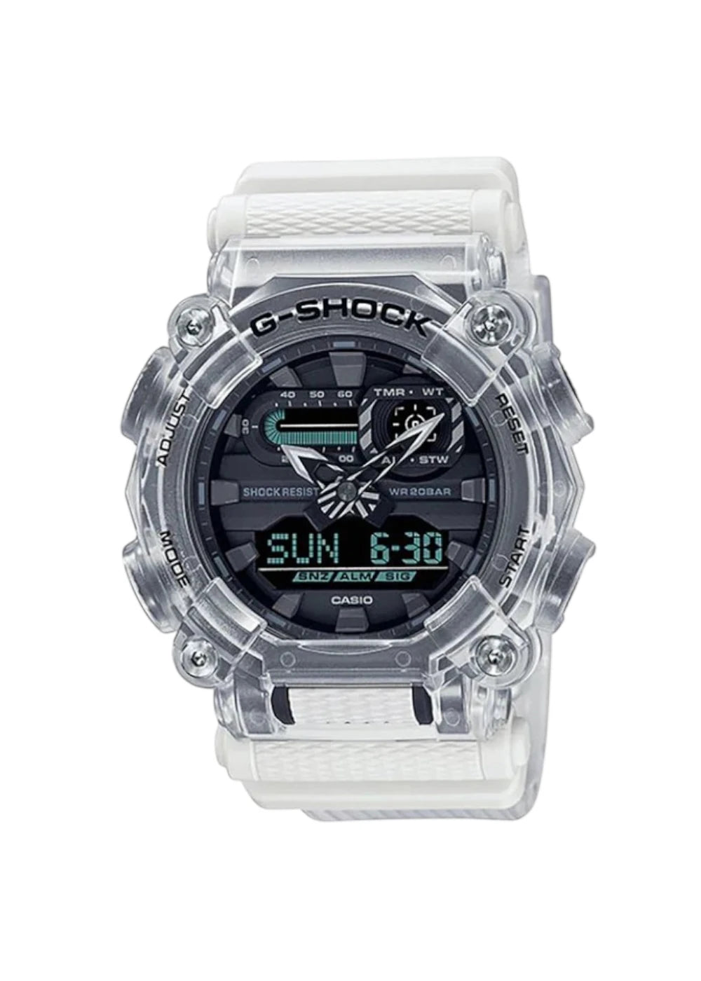 CASIO G-SHOCK Men's Resin Analog-Digital Watch GA-900SKL-7ADR