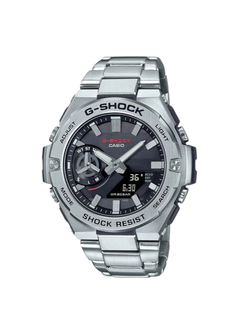 CASIO G-SHOCK Men's Stainless Steel Analog-Digital Watch GST-B500D-1ADR