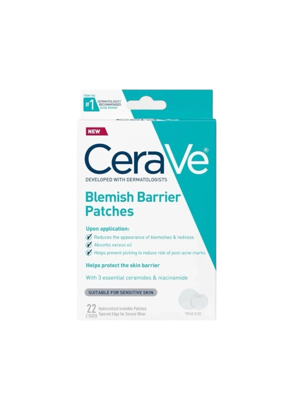 Cerave Blemish Barrier Patches (22 Patches)