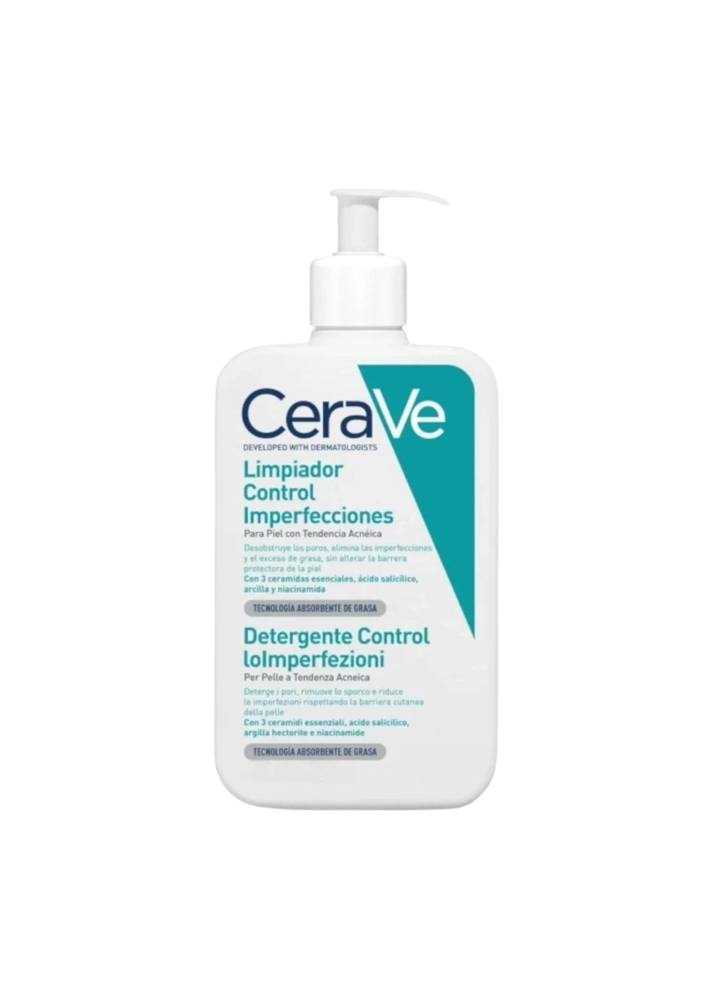 Cerave Limpiador Control Imperfecciones/ Blemish Control Cleanser 236ml