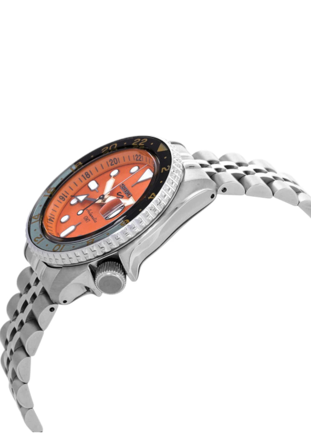 Seiko 5 SSK005K1 Sports Mikan Orange GMT SKX Re-Interpretation