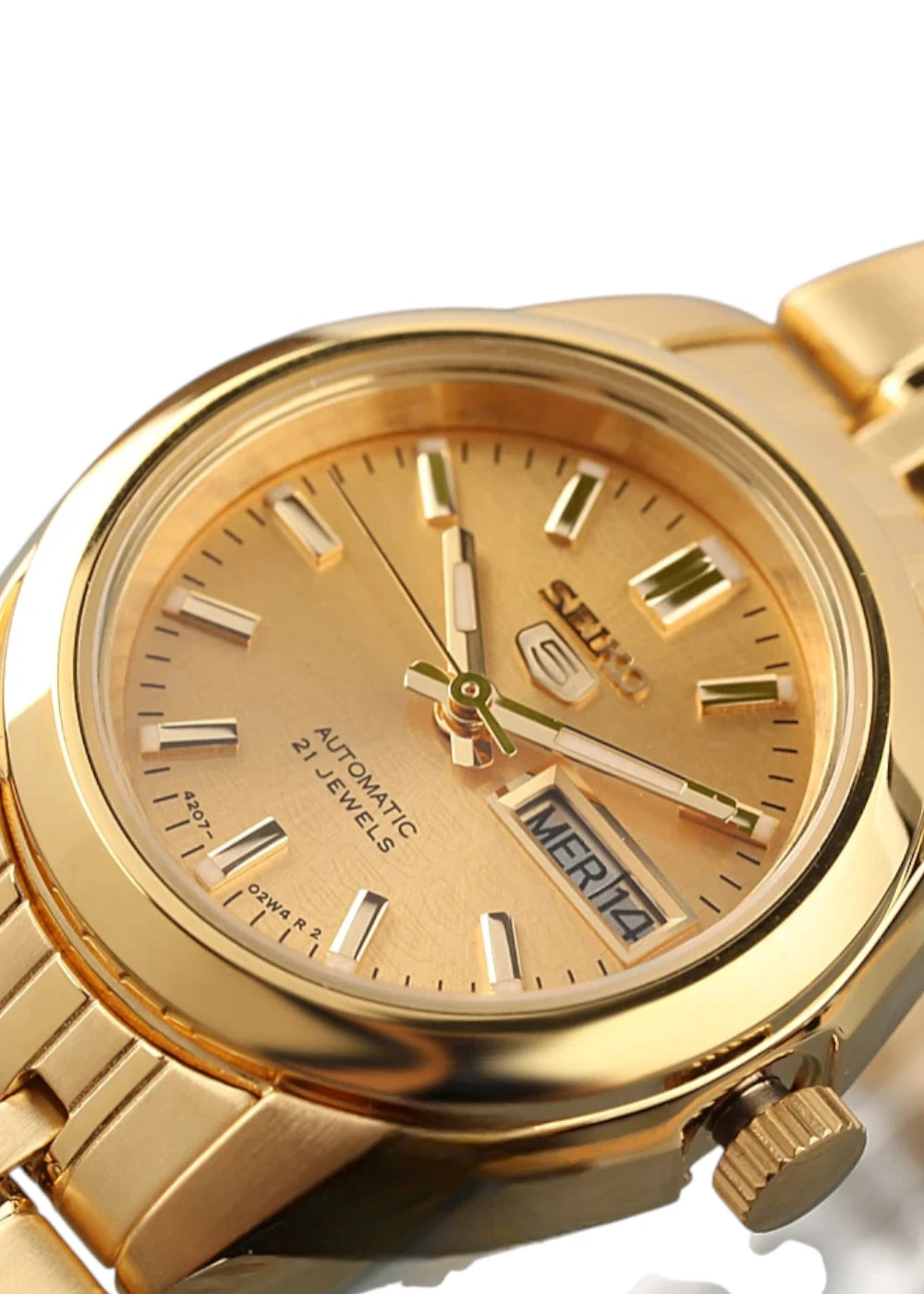 Seiko 5 SYMA38K1 Watch Automatic Ladies Watch Day-Date