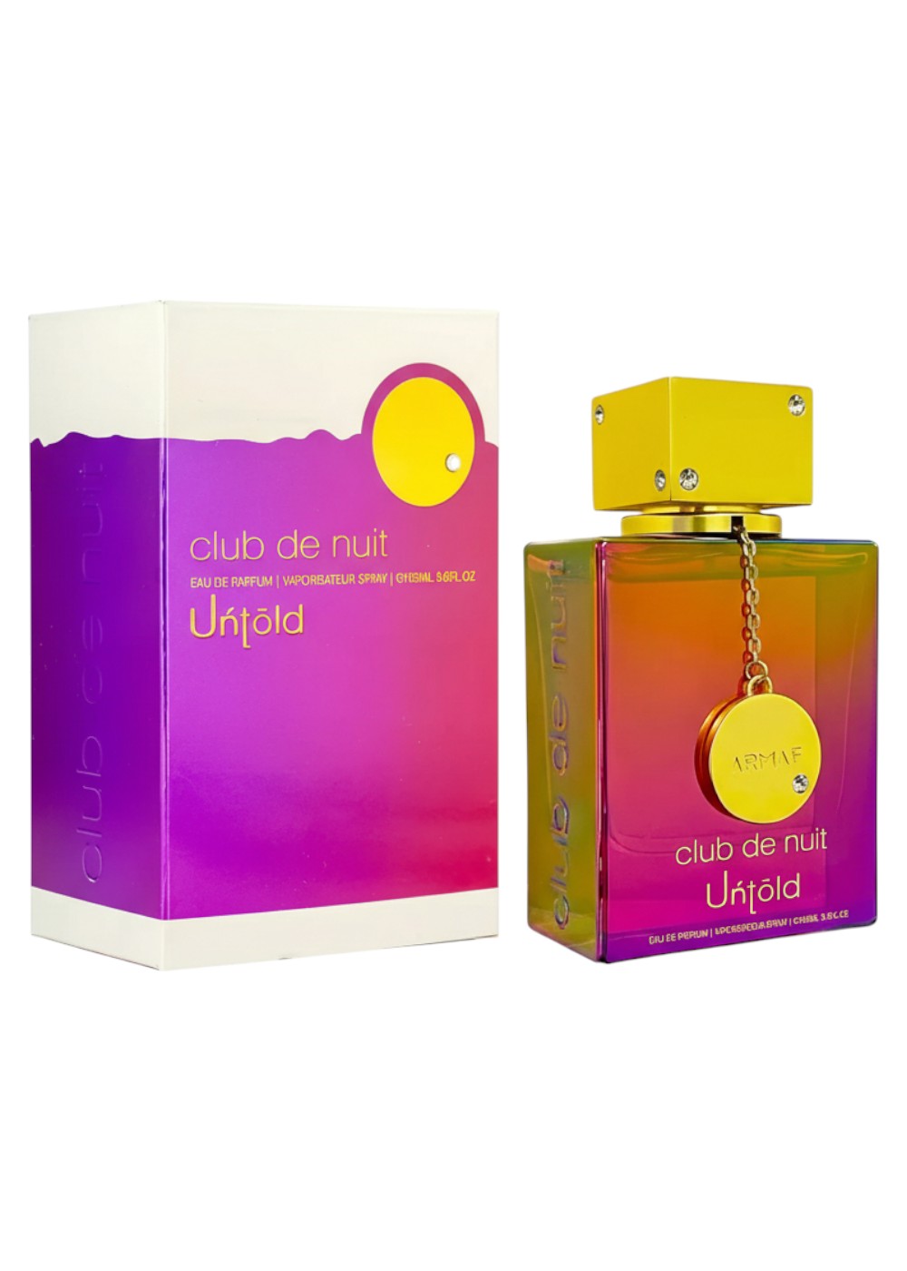 CLUB DE NUIT UNTOLD ARMAF EDP 105ML