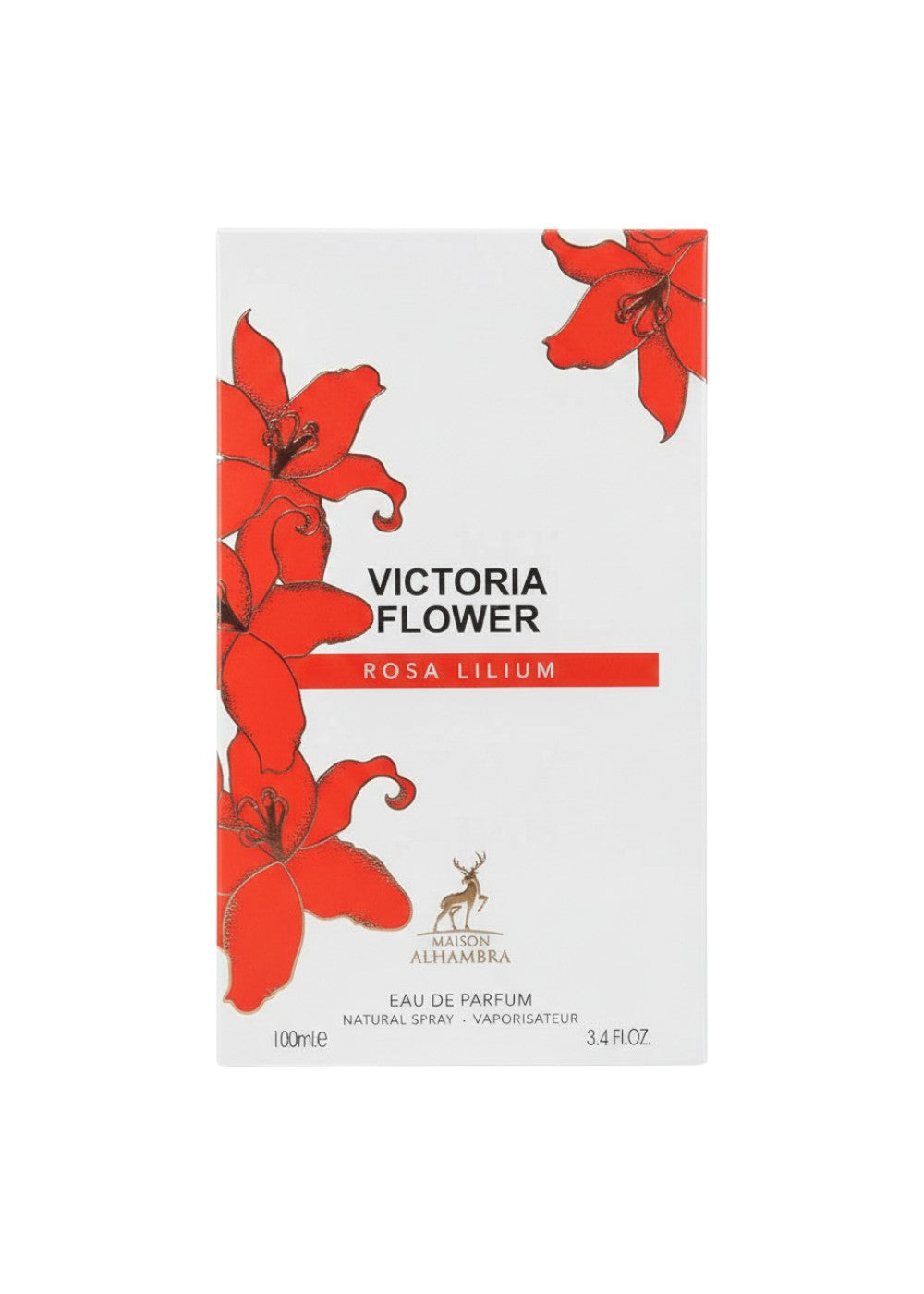 MAISON AL HAMBRA VICTORIA FLOWER ROSE LILILUM 100ML