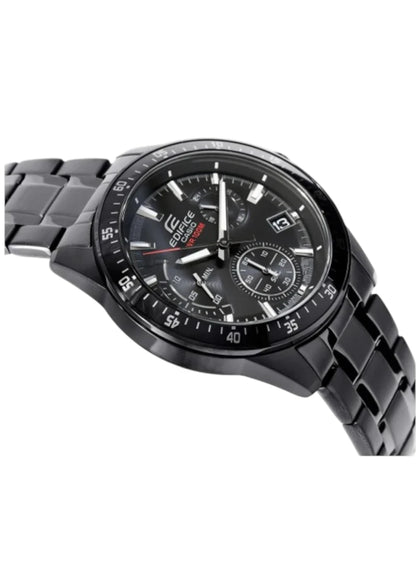 Casio Edifice Analog Black Dial Men's Watch-EFV-540DC-1AVUDF