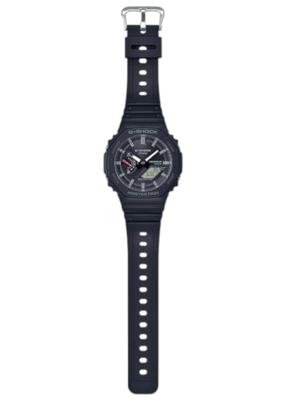 Casio G-Shock GA-B2100-1ADR Black Analog-Digital Dial Black Resin Strap Men's Watch