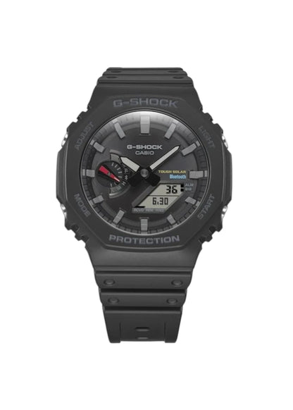 Casio G-Shock GA-B2100-1ADR Black Analog-Digital Dial Black Resin Strap Men's Watch