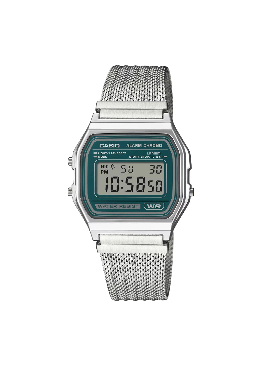 Casio Vintage A158WEM-3DF Digital Dark Green Watch Unisex