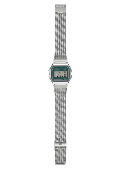 Casio Vintage A158WEM-3DF Digital Dark Green Watch Unisex