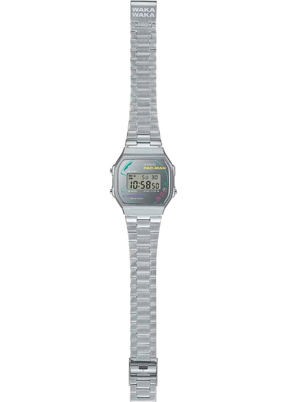 Casio Vintage A168WEPC-7ADR Digital Silver Dial Unisex